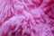 pink furry blurred background