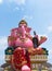 Pink Ganesha Statue at Prong Arkad Temple, Chachoengsao Province, Thailand