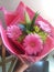 Pink Gerbera daisies flower bouquet