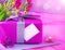 Pink giftbox for mother