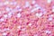 Pink giltter bokeh abstract background