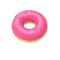 Pink-glazed donut
