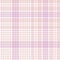 Pink Glen Plaid textured Seamless Pattern