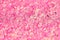 Pink glitter or sequins background
