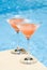 Pink Grapefruit Cocktail by the Pool