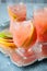 Pink grapefruit drinks