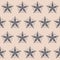 Pink gray pastel star on white background, cute repeating eps