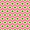 Pink and green kilim seamless pattern