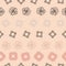 Pink and grey tribal abstract seamless pattern.