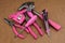 Pink handy tools