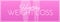 Pink Healthy Weight Loss Web Banner Background