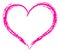 Pink heart