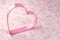 Pink Heart Cookie Cutter