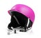 Pink helmet isolated on white