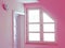 Pink home interior