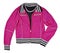 Pink jacket isolated