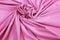 Pink jersey fabric textured