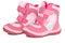 Pink kid\'s warm boots.