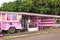 The pink kiosk in Maui