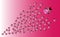 Pink Ladybugs Background