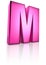 Pink Letter M