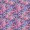 Pink and lilac hydrangea flowers. Watercolor seamless pattern.