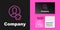 Pink line Elected employee icon isolated on black background. Head hunting. Business target or Employment. Human