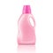 Pink liquid laundry detergent bottle.