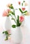 Pink lisianthus