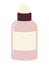 pink lotion bottle