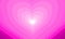 pink love gradient background. vector heart illustration. happy valentine card