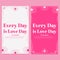 pink love valentines day social media story template