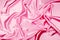 Pink luxury satin fabric texture for background