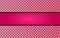 Pink magenta black dot line frame background