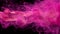 Pink magenta color paint ink drops in water inky cloud swirling smoke alpha