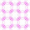 Pink medallion seamless pattern. Hand drawn waterc