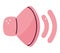 pink megaphone design