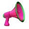 Pink megaphone girls news blog loudspeaker icon