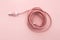 Pink micro usb cable