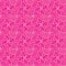 Pink monochromic organic geometric doodled seamless pattern tile