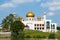 Pink Mosque in Kuching (Borneo, Malaysia)