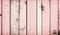 Pink old best wood wall background, rustic wooden surface with copy space, top view