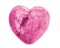 Pink Onyx Heart