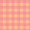 Pink and orange baby girl background, cute continuous gingham pattern..