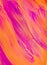 Pink and orange chaos mixed paint background. Minimal abstract creamy texture, make-up creative wallpaper concept