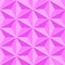 Pink origami pyramids background illustration.