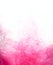 Pink paint in water abstract isolated background