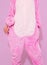 Pink Pajamas Party Girl.  Lollipop lover. Minimal. Home Relax style. Kigurumi shop