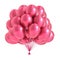 Pink party balloon bunch romantic colorful. Helium balloons