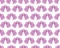 Pink peacock seamless vector pattern